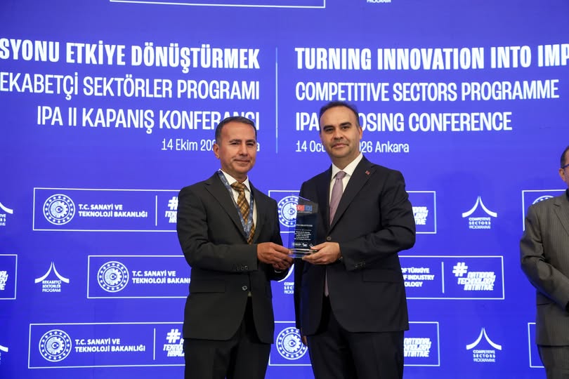 Yüksekokul Müdürümüz Prof. Dr. Mehmet Karahan’a BUTEXCOMP Projesi Kapsamında Plaket Takdim Edildi
